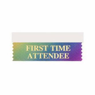 First Time Attendee Ribbon