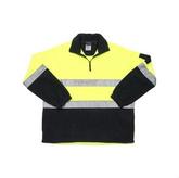 Hi Vis (D+N) 1/2 Zip Polar Fleece