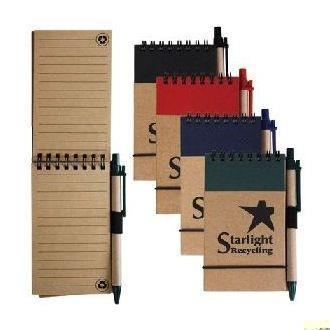 Tradie Recycled Notepad with Pen
