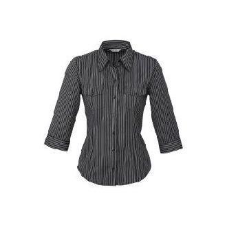 Ladies Cuban Shirt - 3/4 Sleeve