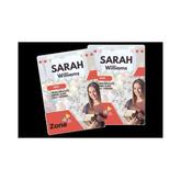 Pocketless Laminated Name Tags - Extra Large