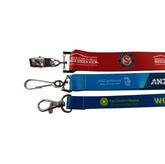 20mm Budget Full Colour Sublimated Lanyard with Double Attachments