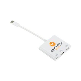 Type C 2 in 1 Charging Hub