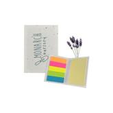 Lavender Seed Sticky Note Pad