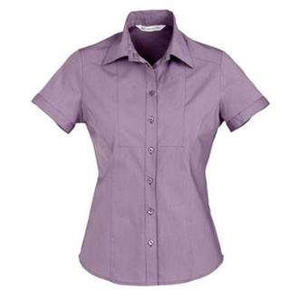 Ladies Chevron Short Sleeve Shirt