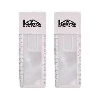 Clear Bookmark Magnifier Ruler