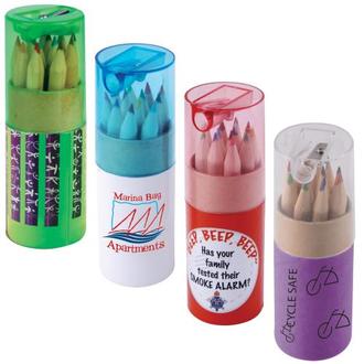 Coloured Pencils in Custom Design Tube