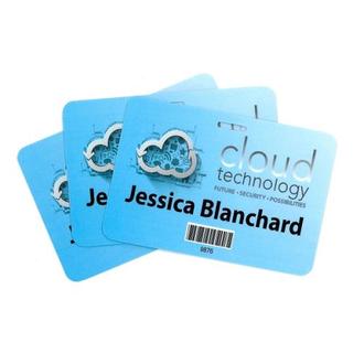 Pocketless Eco-friendly 300GSM Name Tags - Small