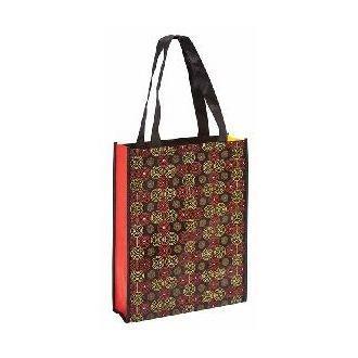 Serpent Tote - Black/Red/Gold