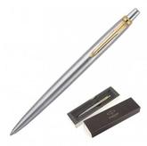 Parker Jotter Ballpoint Pen - Brushed Stainless GT