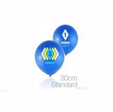 Standard 30cm Balloons – 3 ink colours front, 1 ink colour back