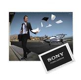 Phone Wipe in Clear PVC Double Pocket Wallet WITH Cardboard Backing