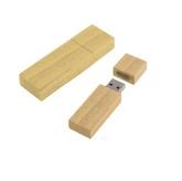 Slim Bamboo Flash Drive