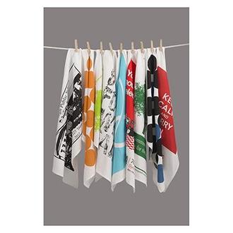 Indent Printed Tea Towel