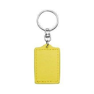 Bonded Leather Keyring