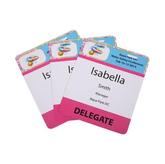 Pocketless Eco-Friendly 300GSM Name Tags - Large