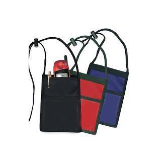 Nylon Neck Wallet Holder Only - No inserts or printing