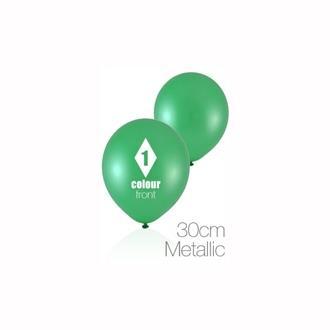 Metallic 30cm Custom Printed Balloons – 1 ink colour front