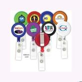 Round-Shaped Retractable Badge Holder