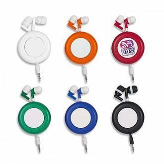 Retro Retractable Ear Buds
