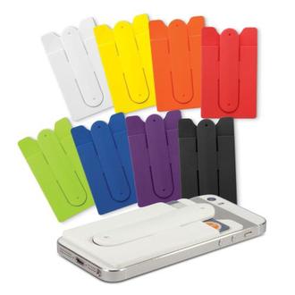 Silicone Phone Wallet with Stand