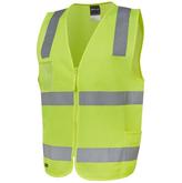 Hi Vis (D+N) Zip Safety Vest