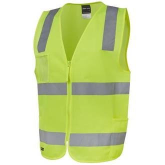 Hi Vis (D+N) Zip Safety Vest