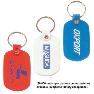 Oval Soft PVC Keytag