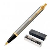 Parker IM Ballpoint Pen - Brushed Stainless GT