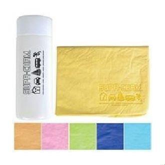 Embossed Supa Cham Chamois/Body Towel In Tube