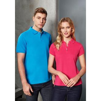 Ladies Neon Polo