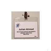 Conference Name Tag Holder / Badge Holder - Fully Produced
