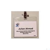 Conference Name Tag Holder / Badge Holder - Fully Produced