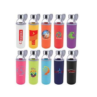 Capri Glass Bottle with Neoprene Sleeve - 570ml