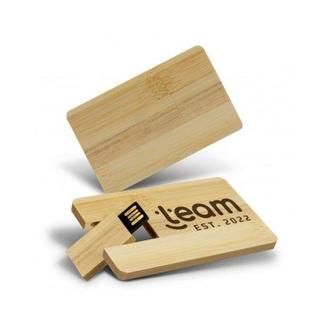 Bamboo Credit Card Flash Drive 8GB