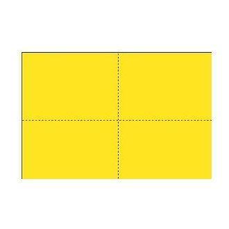 Coloured Name Tag Inserts 105mm x 74mm - 8 Per Page SINGLE SHEETS