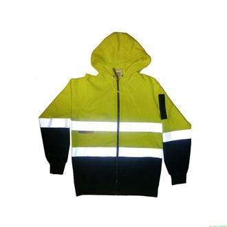 Hi Vis (D+N) Fleecy Hoodie