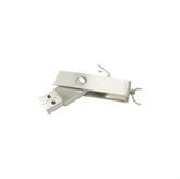 Slim Brushed Metal Swivel Drive