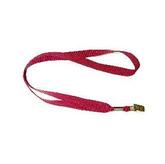 Lanyard - Red with Breakaway Clip & Snaphook