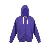 Mens Brushed Heavy Zip Fleece Hoodie