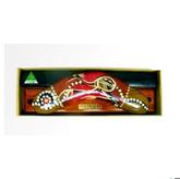 Boomerang Resined 'Junee' H/P Animal Art 20cm & Stand Boxed