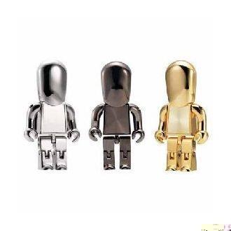 Metal USB People