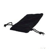 Black Velour Drawstring Pouch