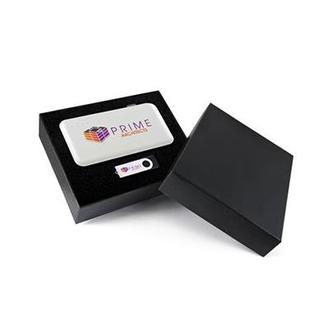Superior Gift Set - Extreme Power Bank, Swivel Flash Drive