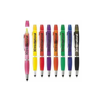 Nash Pen-Stylus-Highlighter - Crystal