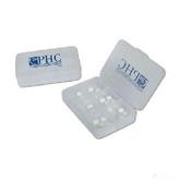 Clear Rectangular 6 Compartment Pill Box