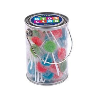 Corporate Colour Lollipops in 1 Litre Drum