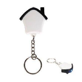 Mini House Flashlight Keytag