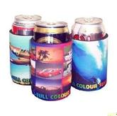Stubby Holder with Base & Taped Seam - Full Colour  